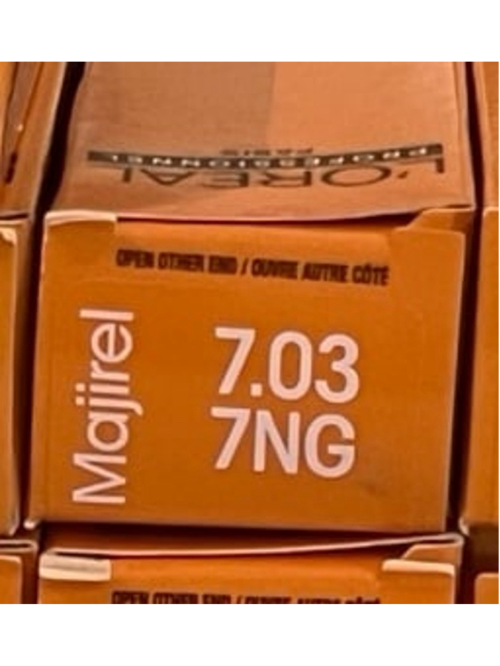 New Loreal Professional Hair Color Majirel 7.03 / 7NG
